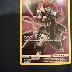 Pokemon Armored Mewtwo Promo Holo Card SM228 Basic Psychic TCG 2019 - Image 5