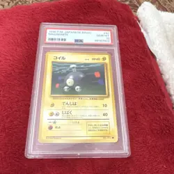 Pokemon Magnemite Rocket Gang Japanese PSA 10 Basic Card #81 Regular Common - Image 1