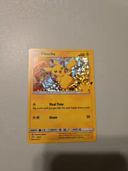 McDonald's Pikachu Holo Card 2021 Pokemon TCG #25/25 NM - Image 1