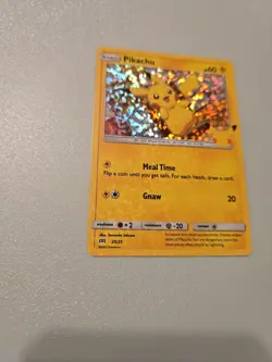 McDonald's Pikachu Holo Card 2021 Pokemon TCG #25/25 NM - Image 3