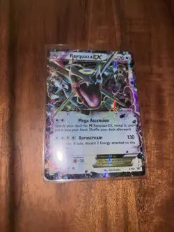 Pokemon TCG Rayquaza EX Black Star Promo Card XY69 - Image 1