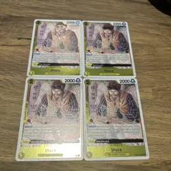 Shura OP05-106 R Awakening of The New Era OP-05 One Piece Card X4 Playset - Image 1