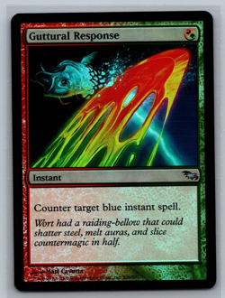 Magic The Gathering Shadowmoor Guttural Response #208/301 Foil MTG TCG CCG - Image 1