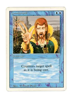 Counterspell - Magic the Gathering MTG - MP Revised - Image 1