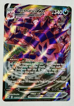 Pokemon TCG - Eternatus VMAX 117/189 - 2020 Sword And Shield: Darkness Ablaze AR - Image 2