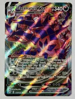 Pokemon TCG - Eternatus VMAX 117/189 - 2020 Sword And Shield: Darkness Ablaze AR - Image 4