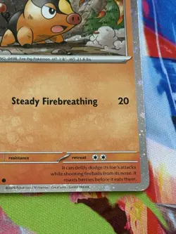 Pokemon Ascended Heroes #29/217 Tepig Cosmos Holo - Image 5