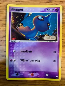 NM! Shuppet (63/92) Stamped Reverse Holo EX Legend Maker Pokemon Card! - Image 1