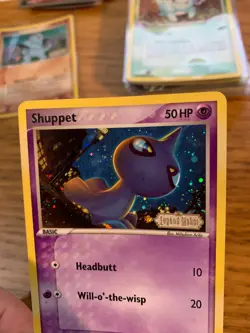 NM! Shuppet (63/92) Stamped Reverse Holo EX Legend Maker Pokemon Card! - Image 4