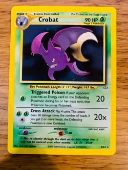 Crobat (4/64) Holo Neo Revelation Set Pokemon Card! FAST & FREE P&P! - Image 1