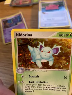 NM! Nidorina (40/112) EX Fire Red & Leaf Green Reverse Holo Rare Pokemon Card! - Image 3