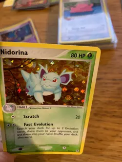 NM! Nidorina (40/112) EX Fire Red & Leaf Green Reverse Holo Rare Pokemon Card! - Image 4