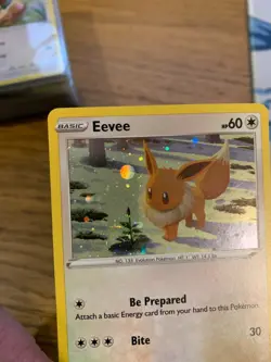 NM! Eevee SWSH190 Sword & Shield Cosmos Holo Black Star Promo Pokemon Card! - Image 3