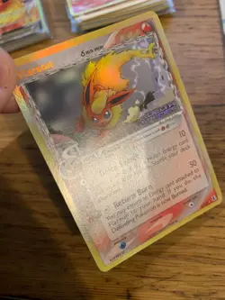 NM! Flareon (5/113) EX Delta Species Stamped Reverse Holo Rare Pokemon Card! - Image 4