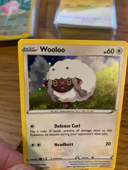 N-MINT! Wooloo SWSH011 Sword & Shield Black Star Promo Pokemon Card! - Image 3