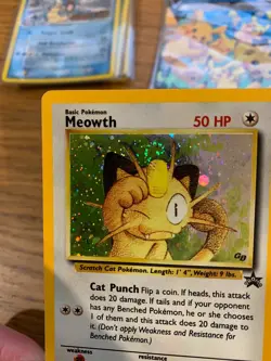 Meowth No.10 WOTC Black Star Promo Pokemon Card! FAST & FREE P&P! - Image 4