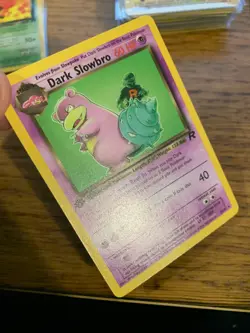 NM! 1st Edition Dark Slowbro (29/82) Team Rocket Set Rare Pokemon Card! - Image 3