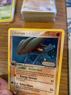 NM! Kabutops (7/92) Stamped Reverse Holo EX Legend Maker Pokemon Card! - Image 4