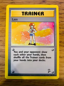 Lass (104/130) Rare Base Set 2 Pokemon Card! FAST & FREE P&P! - Image 4