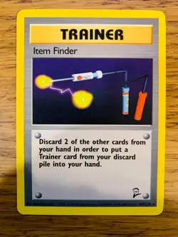 Item Finder (103/130) Rare Base Set 2 Pokemon Card! FAST & FREE P&P! - Image 2