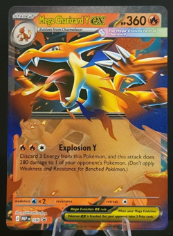 Mega Charizard Y ex 030 Black Star Promo - Pokemon TCG (NM) - Image 1