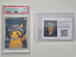 Pokemon Pikachu with Grey Felt Hat – SVP 085 – PSA 10 GEM MT – Van Gogh - Image 1