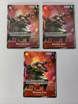 One Piece - Starter Deck EX: Gear 5 - ST21-015 - Roronoa Zoro - Alt Art (1 Card) - Image 1