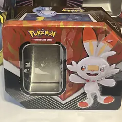 Pokemon Trading Card Game Random Collectible Tin Empty Lot Of 17 Various Sizes - Image 4