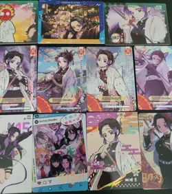 Shinobu Kocho Demon Slayer Lot of 15 CCG Cards Demon Slayer Anime Manga Waifu - Image 3