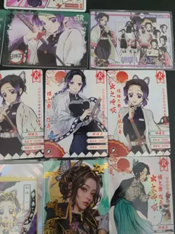Shinobu Kocho Demon Slayer Lot of 15 CCG Cards Demon Slayer Anime Manga Waifu - Image 3