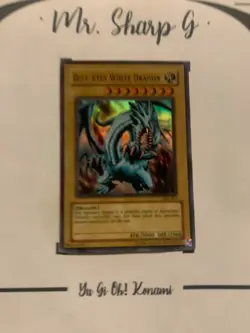 BLUE-EYES WHITE DRAGON - SKE-001 DEUTSCH Yu-Gi-Oh! CARD SUPER RAER HOLO KONAMI - Image 2
