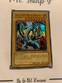BLUE-EYES WHITE DRAGON - SKE-001 DEUTSCH Yu-Gi-Oh! CARD SUPER RAER HOLO KONAMI - Image 5