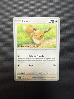 Eevee - (Pokemon Together) 133/165 Miscellaneous Cards & Products Regular NM- - Image 1