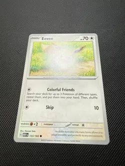 Eevee - (Pokemon Together) 133/165 Miscellaneous Cards & Products Regular NM- - Image 2