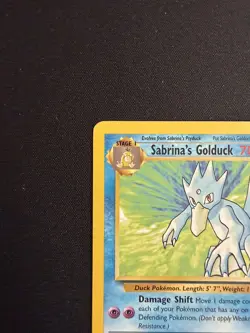 Sabrina's Golduck Gym Challenge 30/132 Regular Card NM English Unlimited Pokemon - Image 2