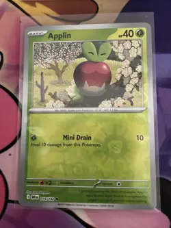 Applin - 016/182 - Reverse Holo - Destined Rivals - NM/M - Pokemon Card - Image 1