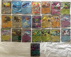 Pokemon Card Lot 22 EX Cards NM NEAR MINT | Includes SIR Special Illustration - Image 1
