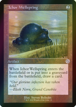 MTG Ichor Wellspring Foil ** The Brothers' War Retro Artifacts ** English (NM) - Image 1
