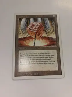 Magic MTG 3rd Edition Revised Mana Vault MODERATELY PLAYED MP - Image 2