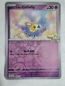 Lillie's Cutiefly 66/159 Sv:09 Journey Together Reverse Holo Pokemon TCG - Image 1