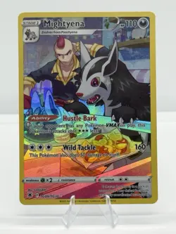 Pokemon TCG Mightyena Swsh10: Astral Radiance TG09/TG30 Ultra Rare Holo - Image 1