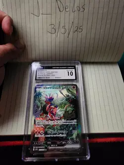 Koraidon ex 103/078 Scarlet ex Pokemon 2023 Japanese CGC 10 Gem Mint SAR - Image 3