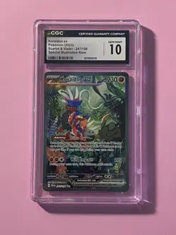 KORAIDON EX Scarlet & Violet Special Illustration Rare #237 CGC 10 Pokemon - Image 1
