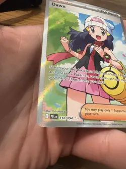 Dawn Full Art Trainer 118/094 Pokemon Phantasmal Flames - Image 3