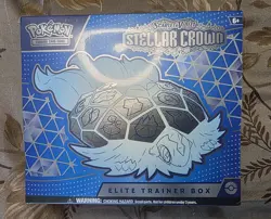 Pokemon tcg Stellar Crown Elite Trainer Box ETB New and Sealed - Image 1