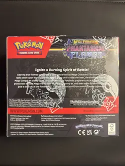 Pokemon Mega Evolution-Phantasmal Flames Booster Display Box with acrylic case - Image 3