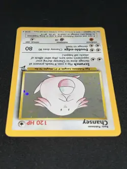 Pokemon TCG Base Set 2 Wigglytuff and Chansey Holo Rare lot - Image 3