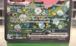 Pokemon Lillie's Clefairy EX Sv09 184/159 Special Art Rare Holo English - Image 5