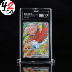 TAG Gem Mint 10 Ethan's Ho-Oh ex 209/182 Pokemon Destined Rivals DRI EN - Image 1