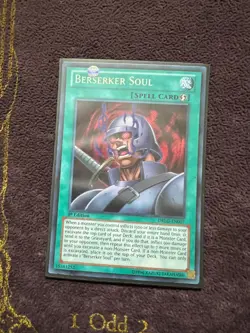 1x YuGiOh! Berserker Soul! DRLG-EN007! SECRET RARE! 1st EDITION!! *GEM* - Image 1